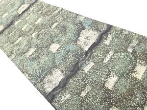 抽象模様織出し袋帯